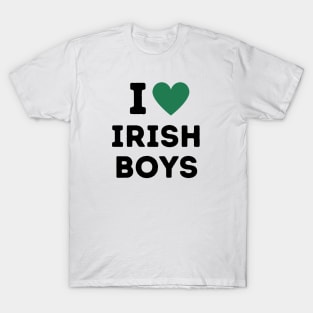 I love Irish boys T-Shirt